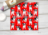 French Bulldog Patterned HTV 1157